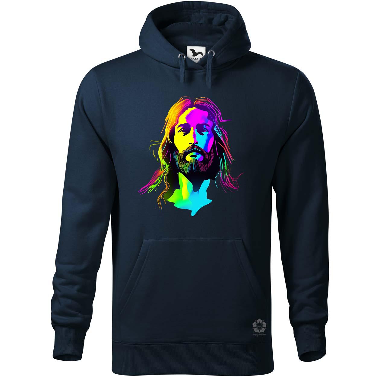 Retró neon Jézus v4 egyedi  pulóver 