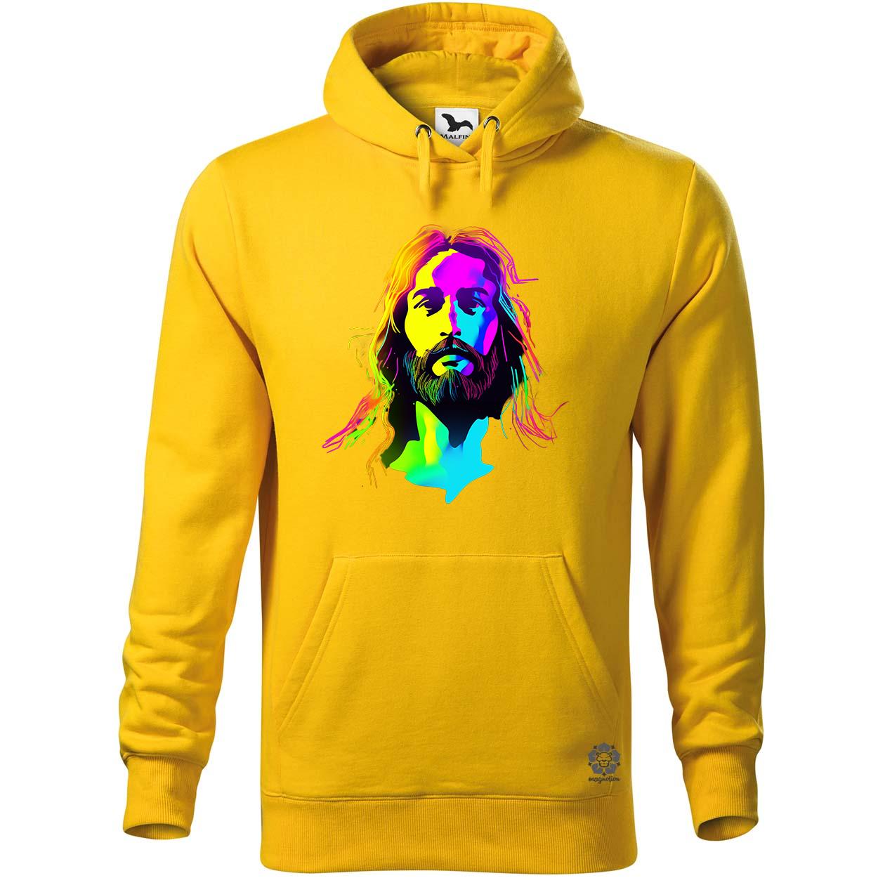 Retró neon Jézus v4 egyedi  pulóver 