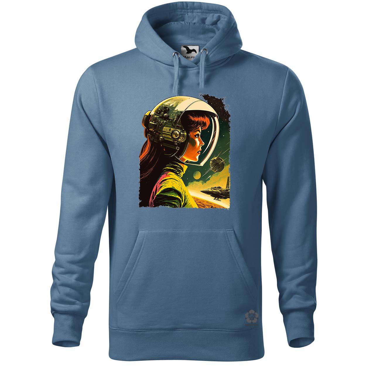 Retró sci-fi v2 egyedi  pulóver 