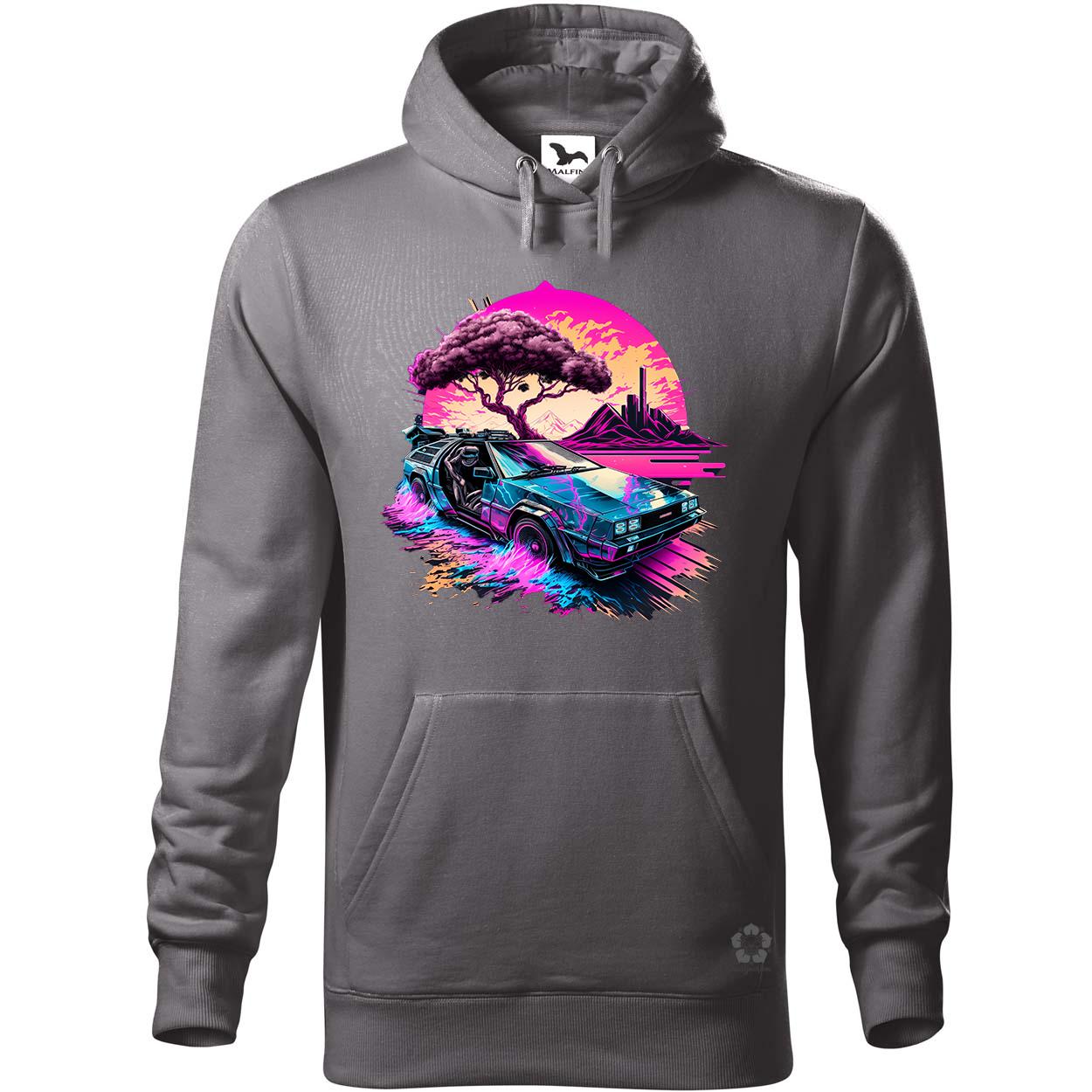 Retró hullám DeLorean DMC v1 egyedi  pulóver 