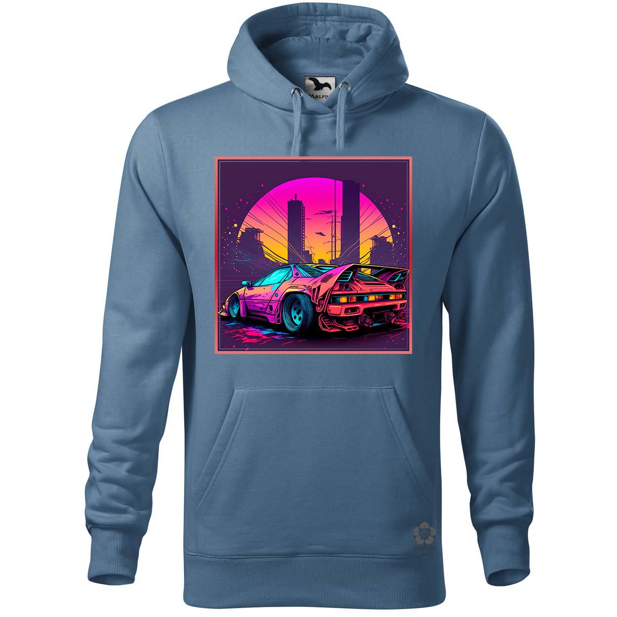 Retró hullám Ferrari F-40 v2 egyedi  pulóver 