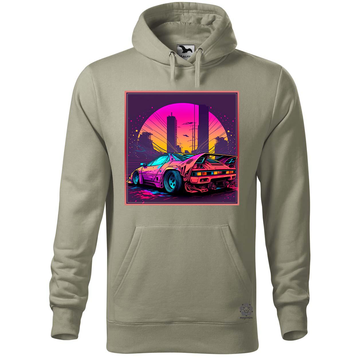 Retró hullám Ferrari F-40 v2 egyedi  pulóver 