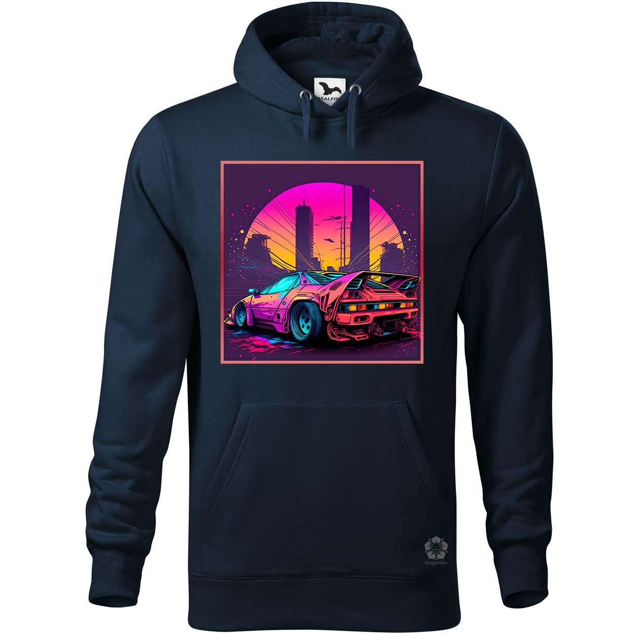 Retró hullám Ferrari F-40 v2 egyedi  pulóver 
