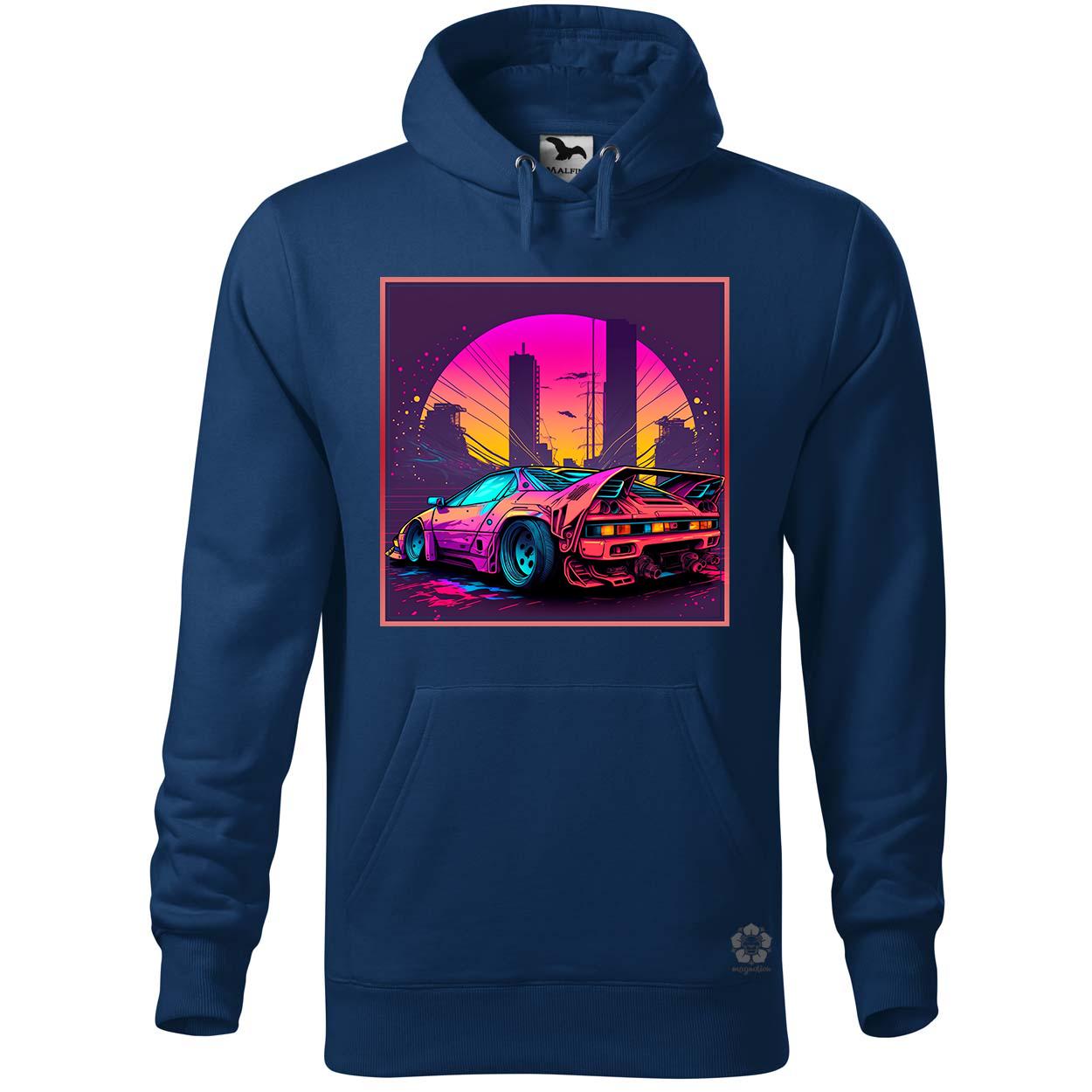 Retró hullám Ferrari F-40 v2 egyedi  pulóver 
