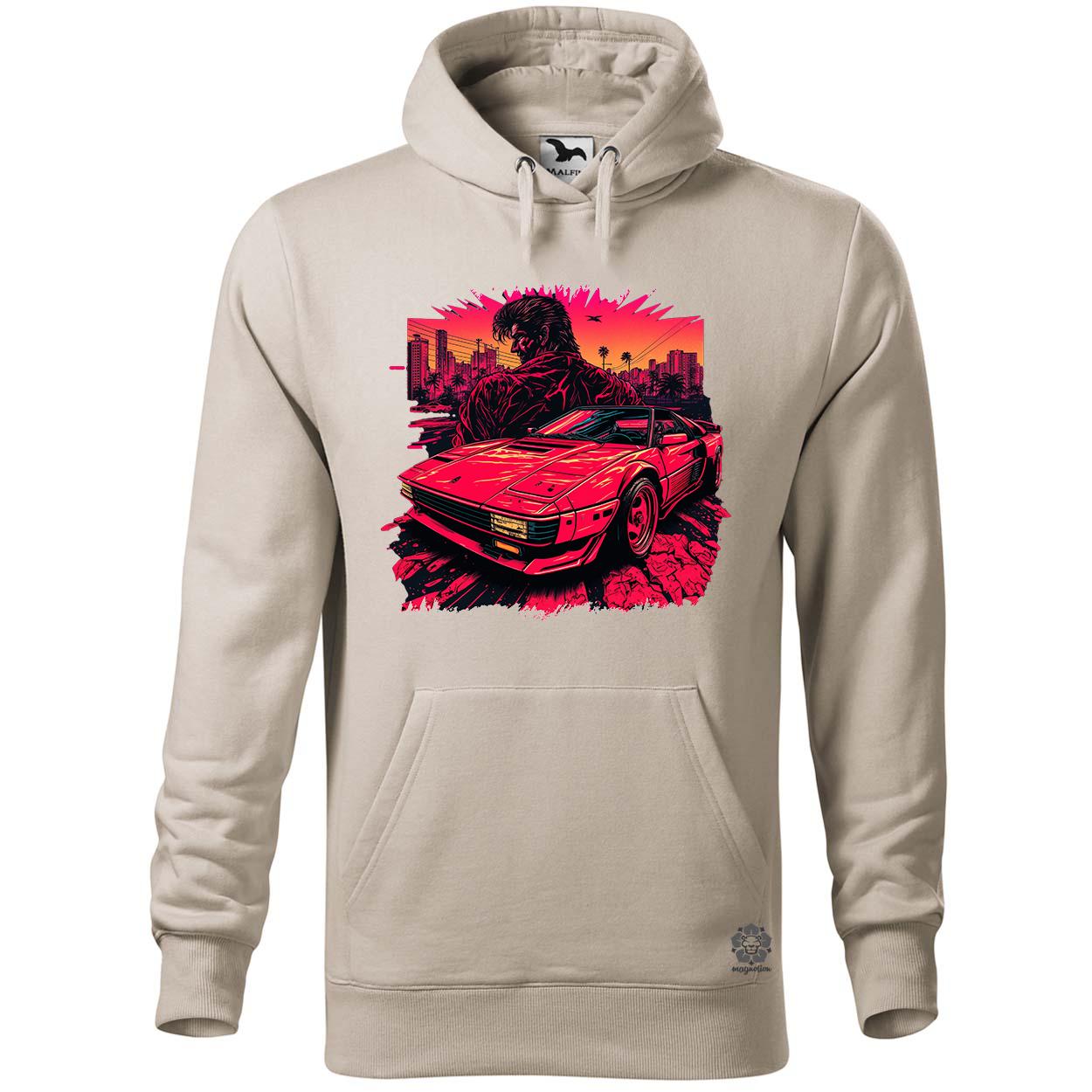 Retró hullám Ferrari Testarossa v1 egyedi  pulóver 