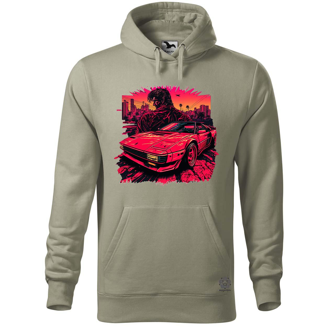 Retró hullám Ferrari Testarossa v1 egyedi  pulóver 