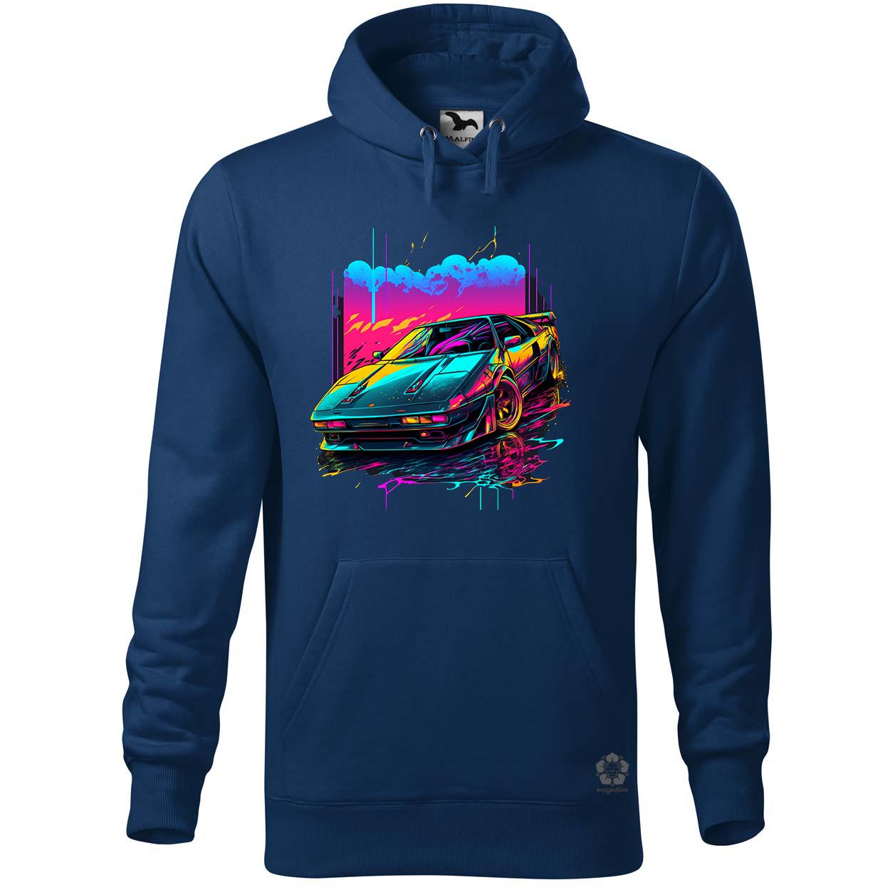 Retró hullám Ferrari Testarossa v3 egyedi  pulóver 