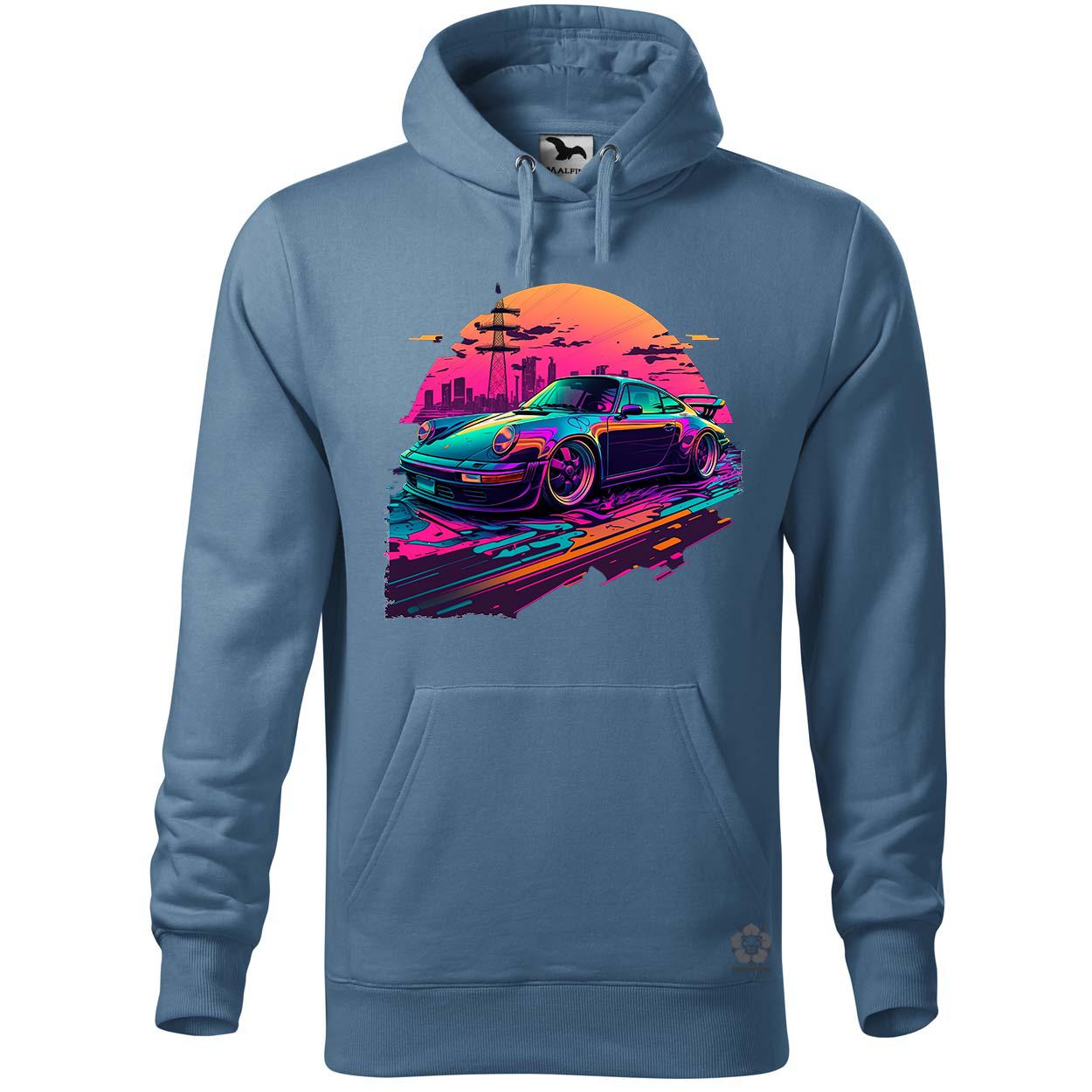 Retró hullám Porshe 911 v1 egyedi  pulóver 