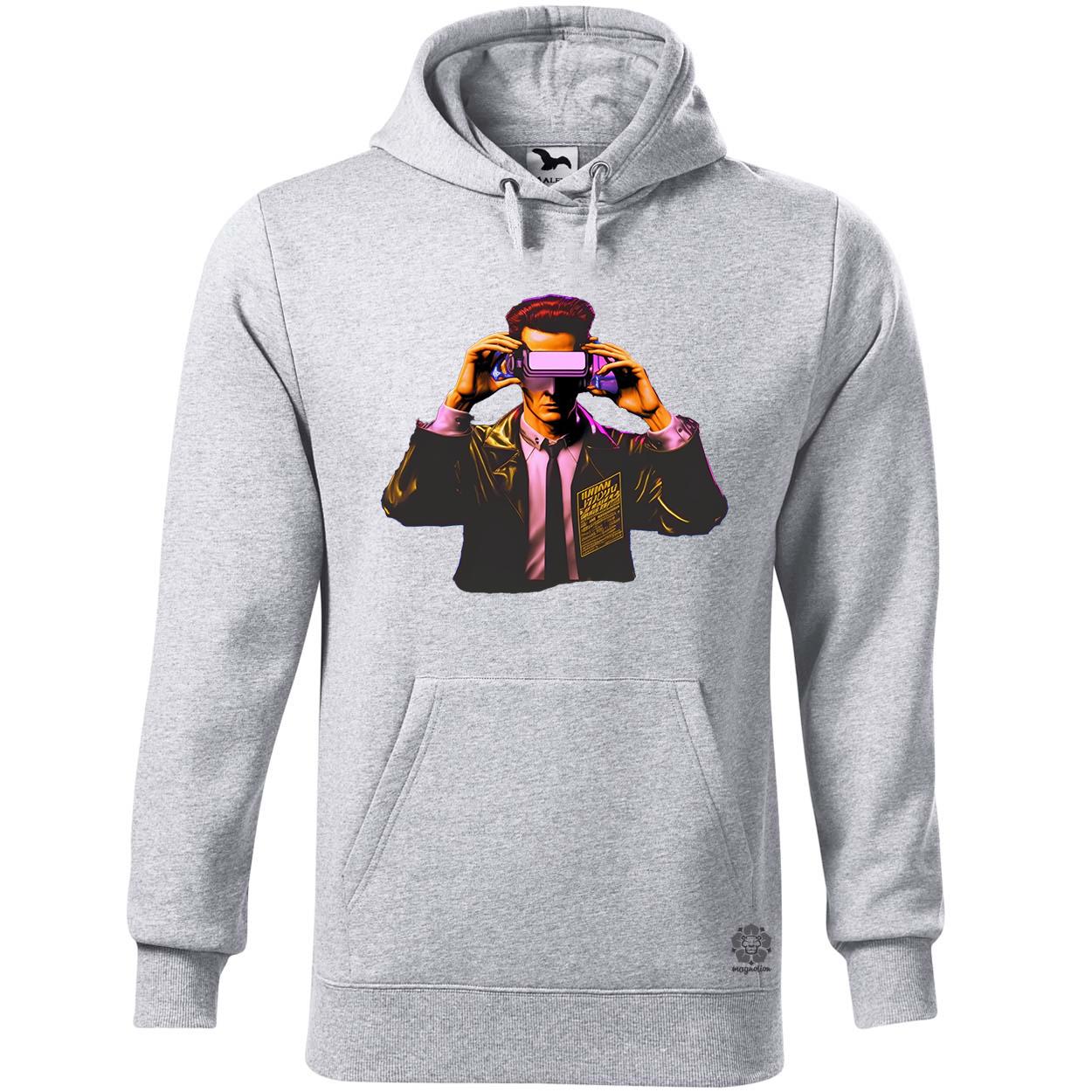 Retró hullám Johnny Mnemonic v1 egyedi  pulóver 