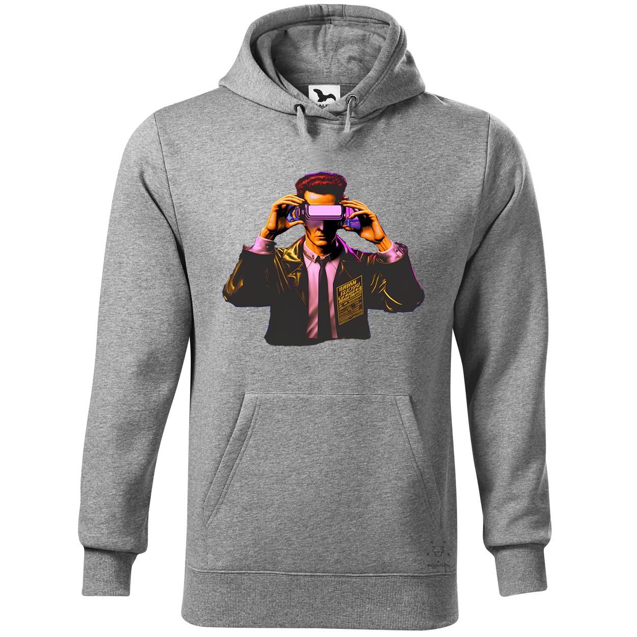 Retró hullám Johnny Mnemonic v1 egyedi  pulóver 
