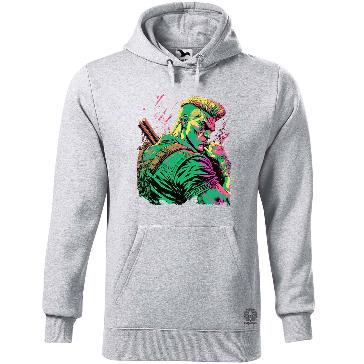 Street Fighter Guile egyedi  pulóver 