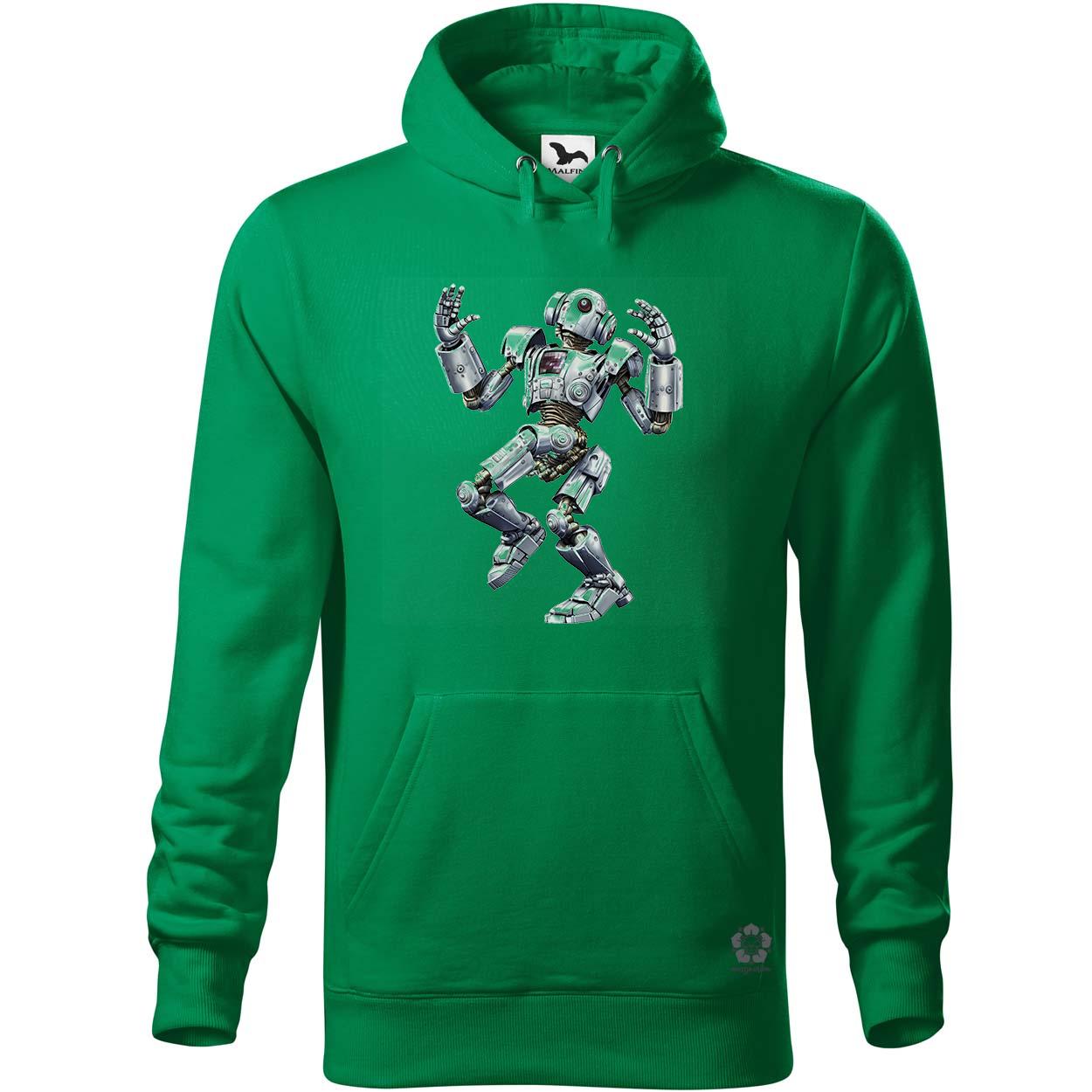 Táncoló boldog robot v1 egyedi  pulóver 