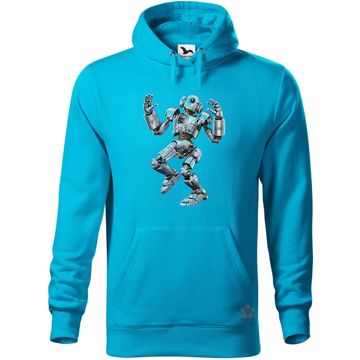 Táncoló boldog robot v1 egyedi  pulóver 