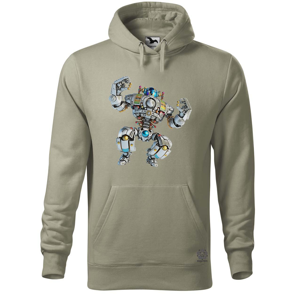 Táncoló boldog robot v3 egyedi  pulóver 