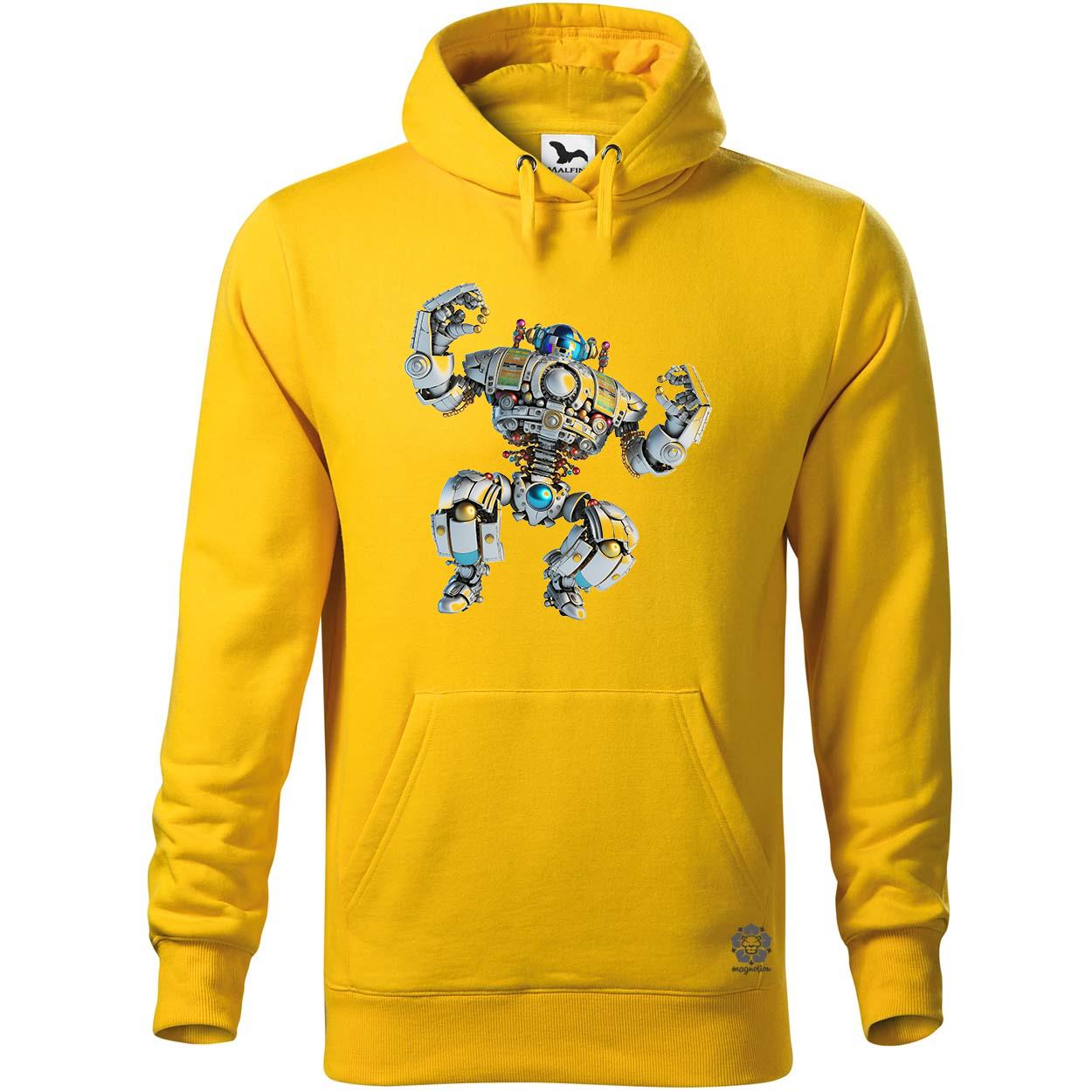 Táncoló boldog robot v3 egyedi  pulóver 