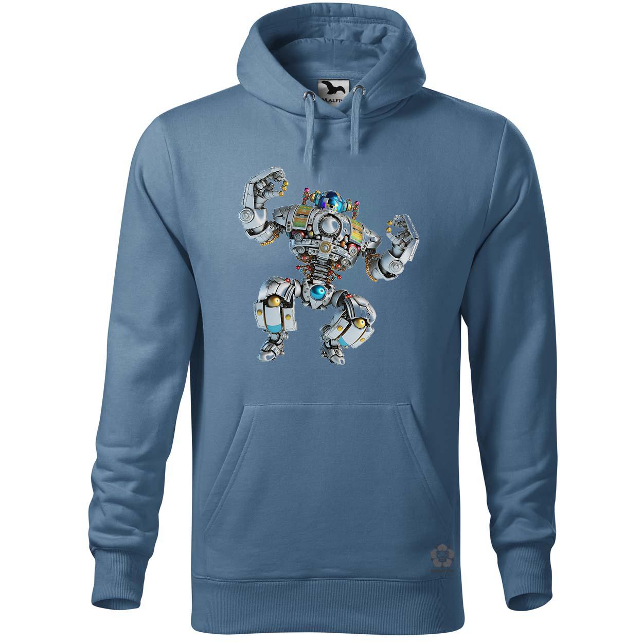Táncoló boldog robot v3 egyedi  pulóver 