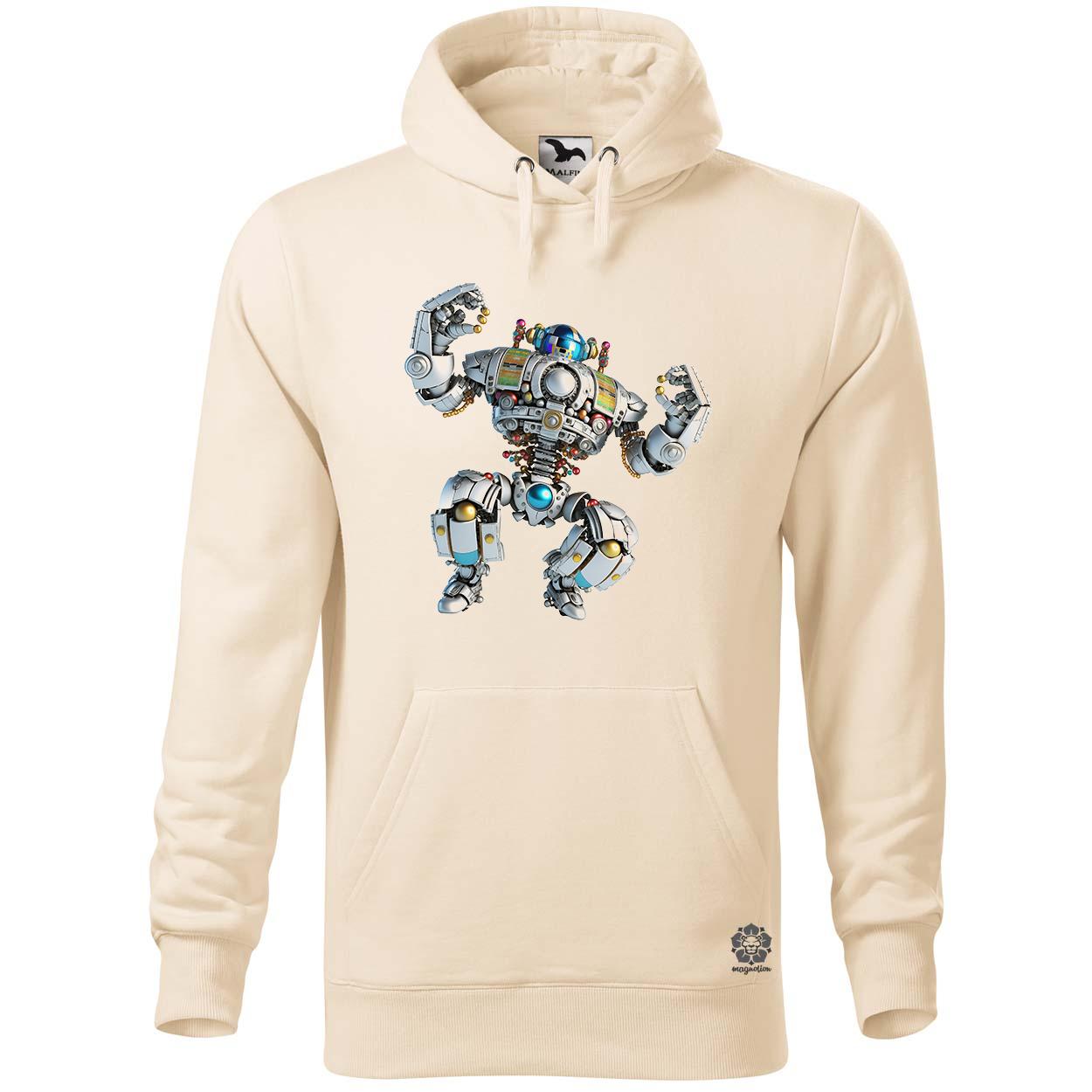 Táncoló boldog robot v3 egyedi  pulóver 