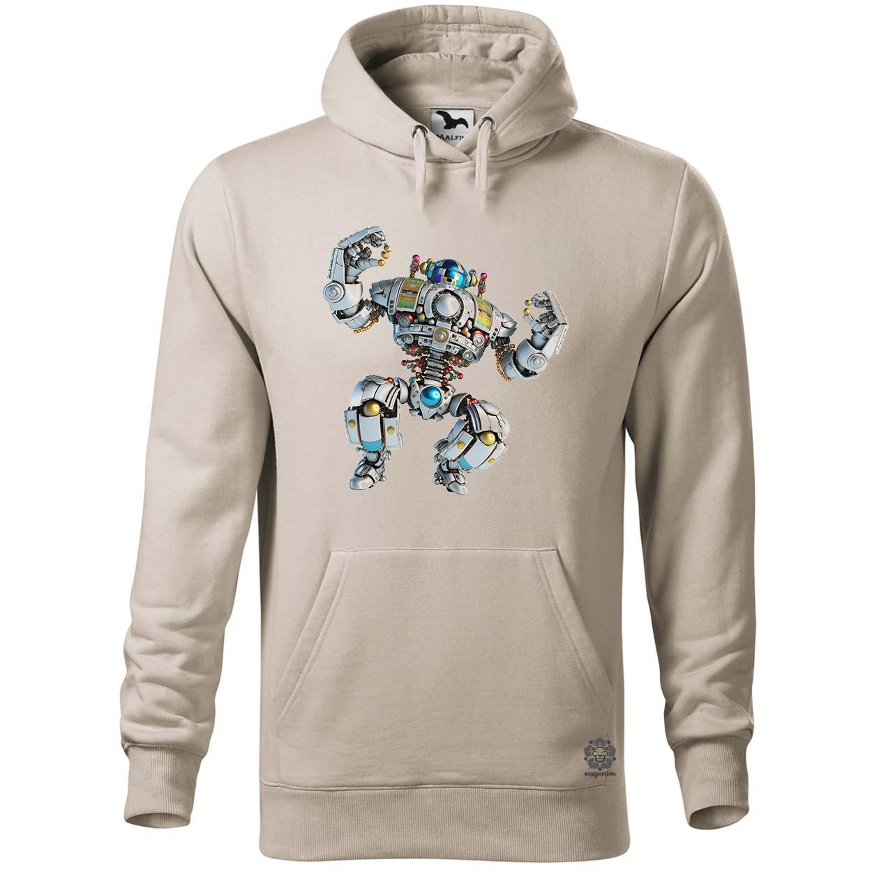 Táncoló boldog robot v3 egyedi  pulóver 