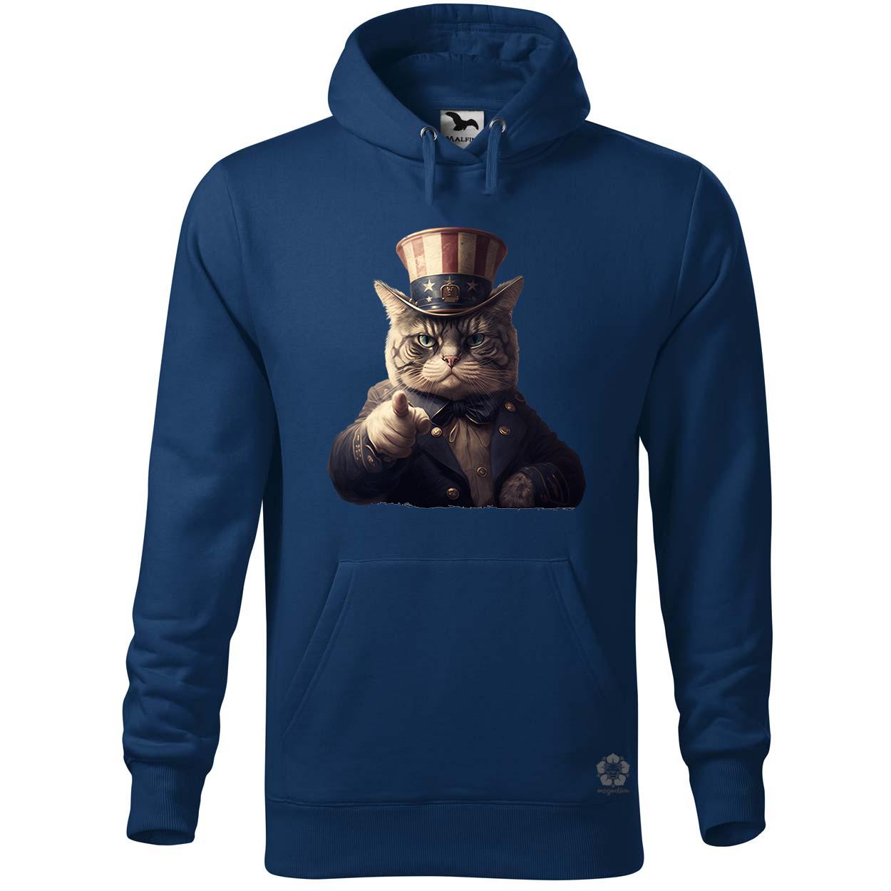 Uncle Sam macska egyedi  pulóver 