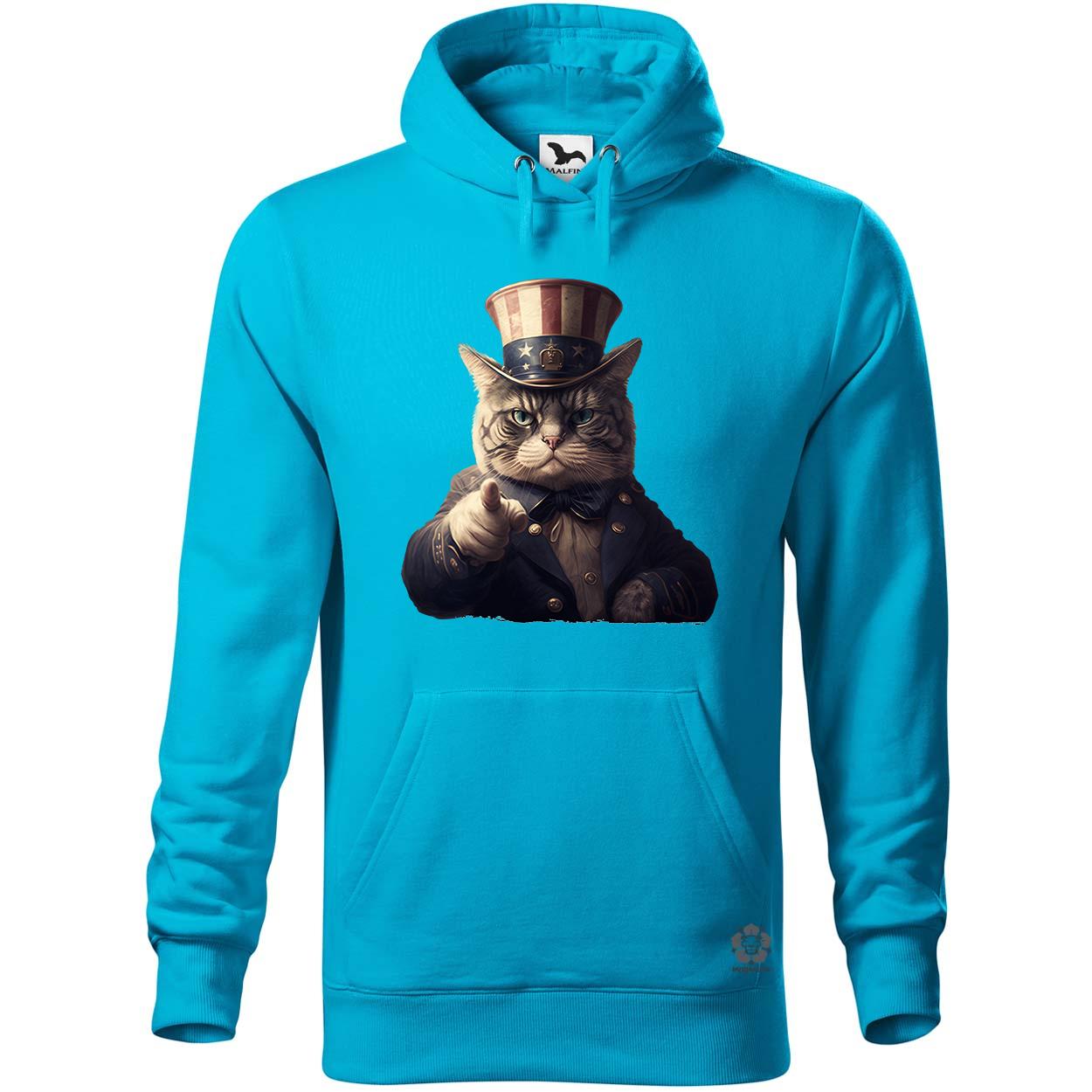 Uncle Sam macska egyedi  pulóver 