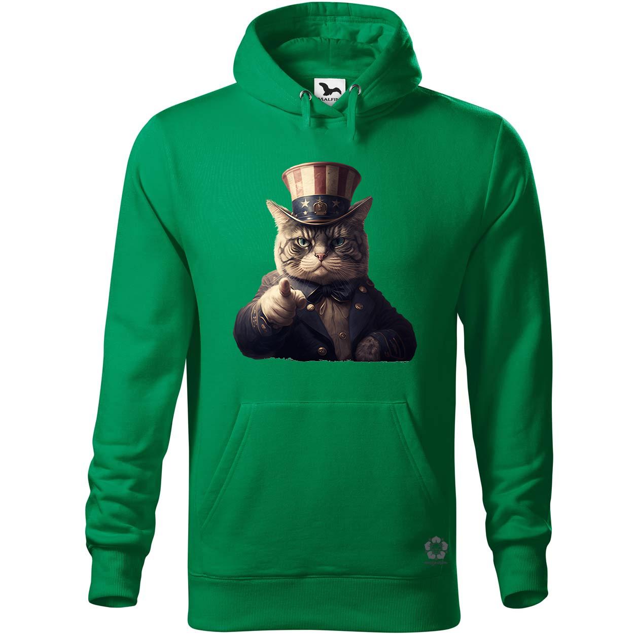 Uncle Sam macska egyedi  pulóver 