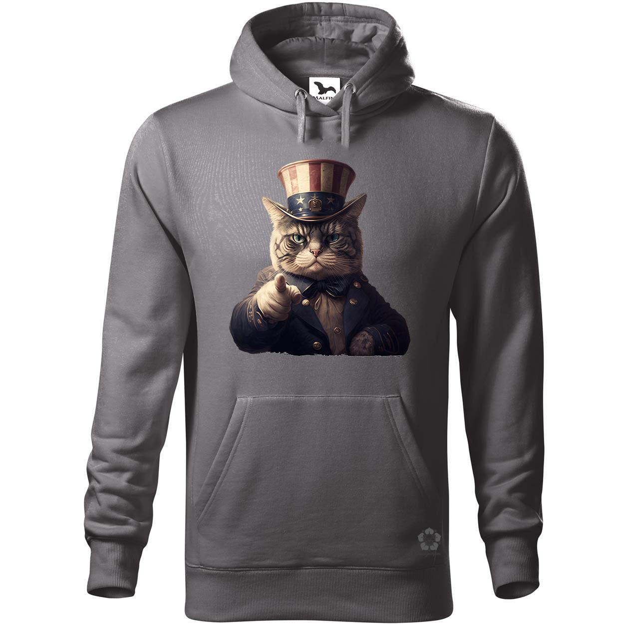 Uncle Sam macska egyedi  pulóver 