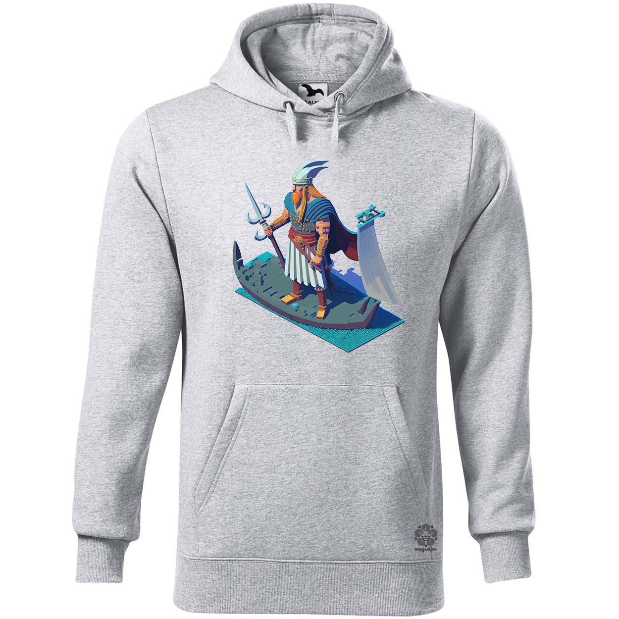 Viking harcos rajz egyedi  pulóver 