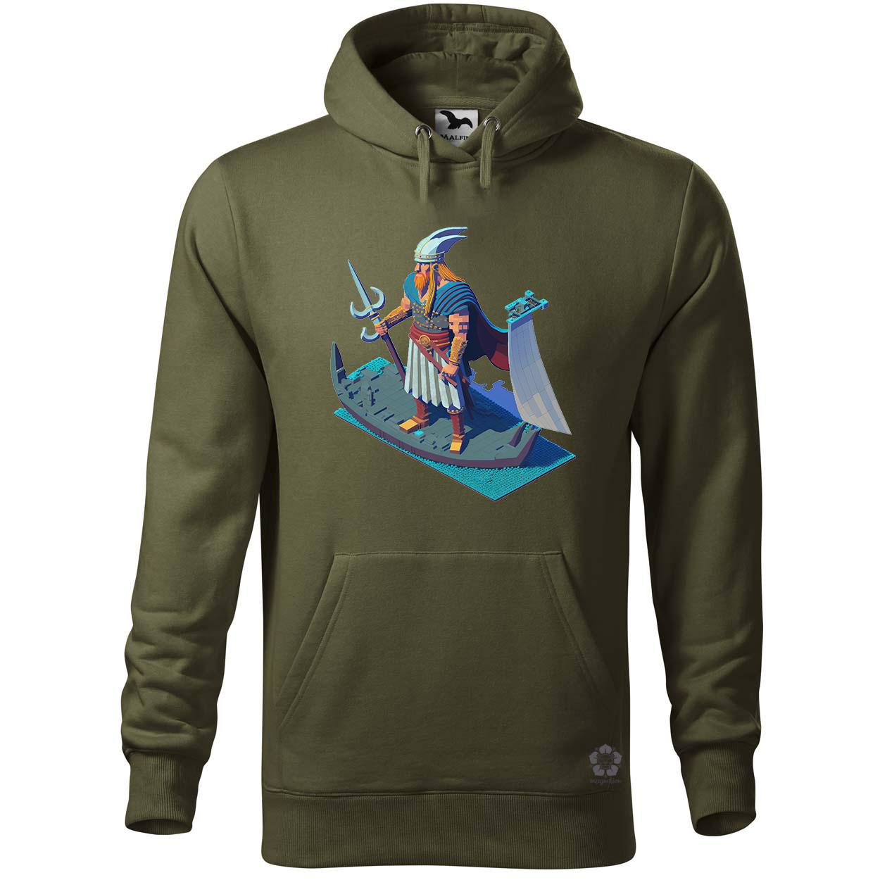 Viking harcos rajz egyedi  pulóver 
