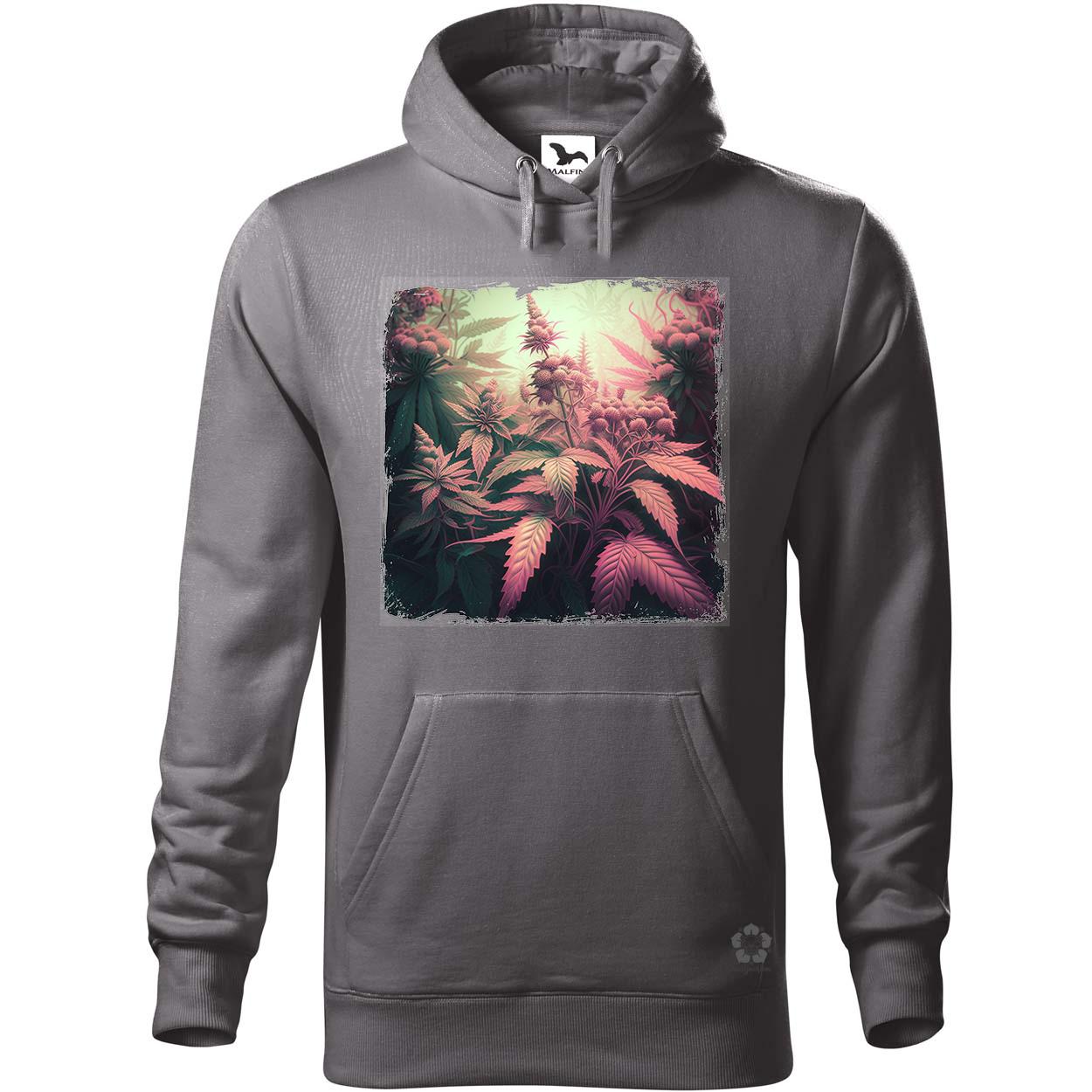 Vintage cannabos kert egyedi  pulóver 