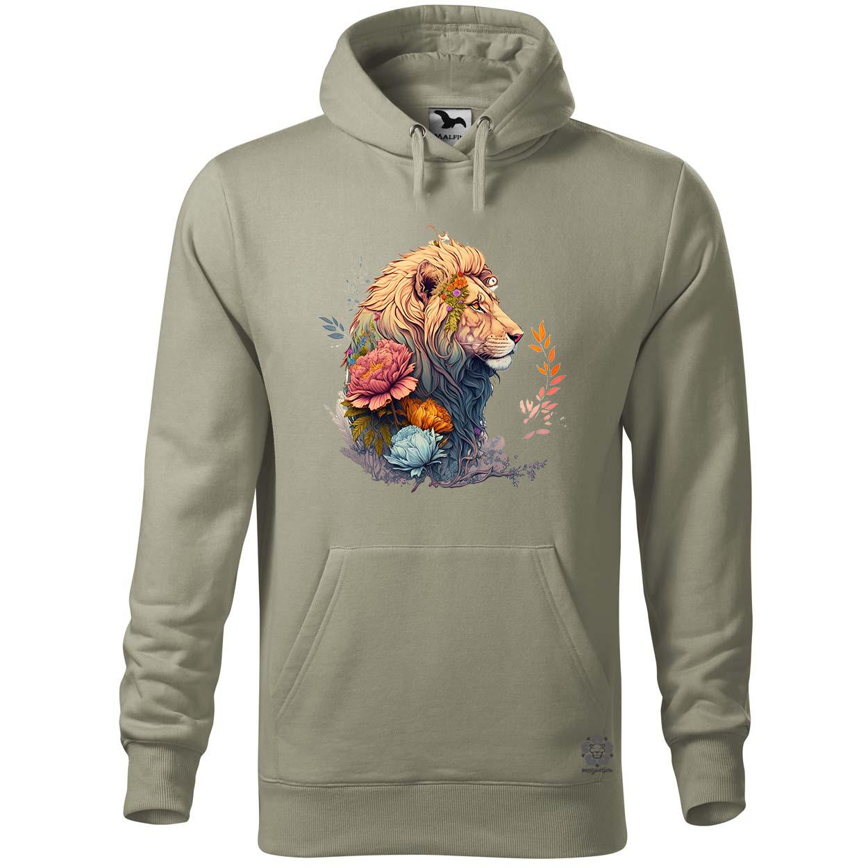 Virágba borult anime oroszlán egyedi  pulóver 