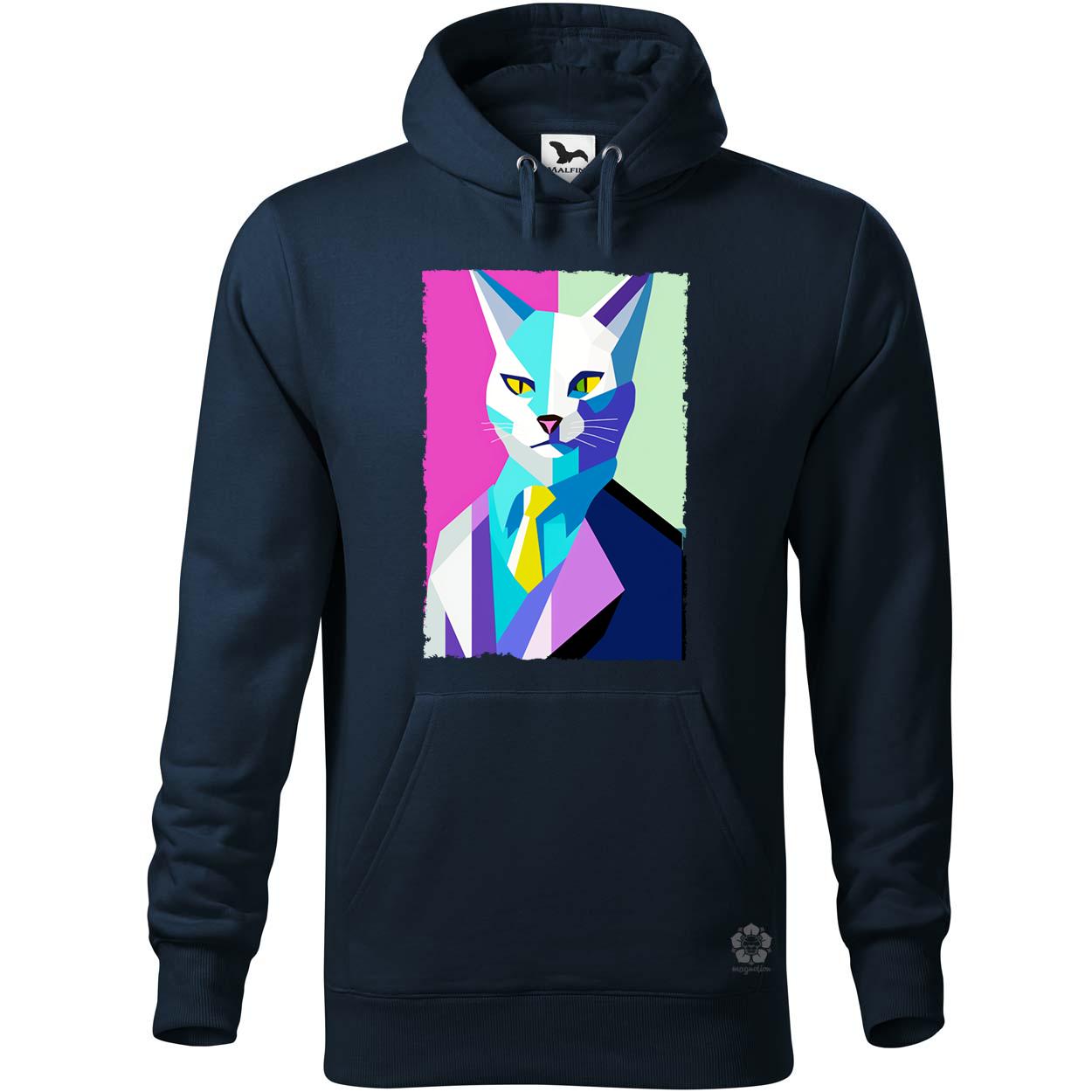 Absztrakt macska karikatúra v2 egyedi  pulóver 