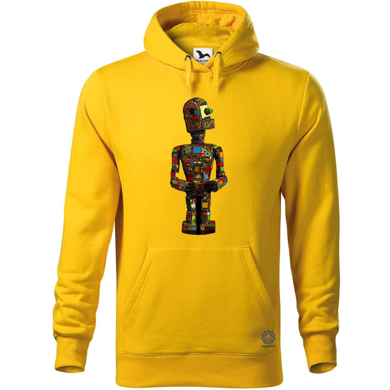 Absztrakt szürreális robot v6 egyedi  pulóver 
