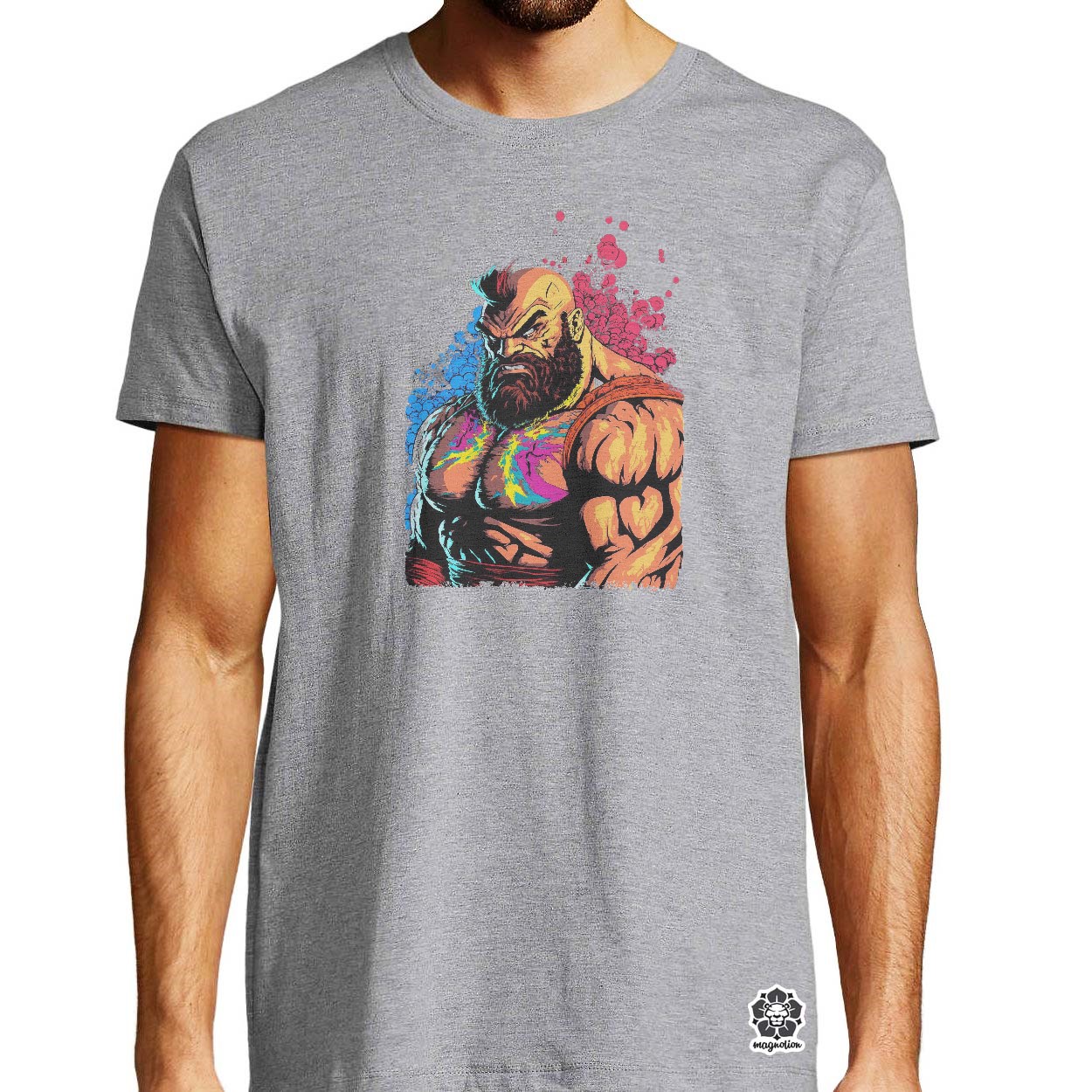 Street Fighter Zangief egyedi póló 