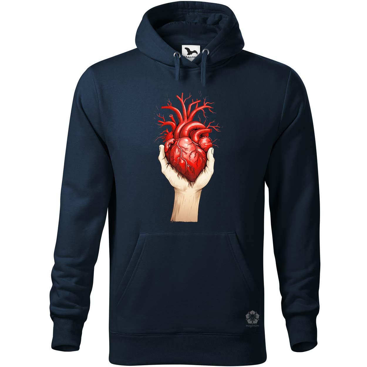 Kézben tartott szív v3 egyedi  pulóver 