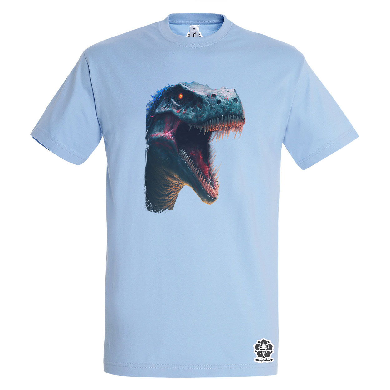 T-rex portré egyedi póló 