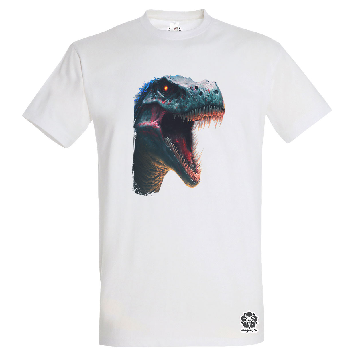 T-rex portré egyedi póló 