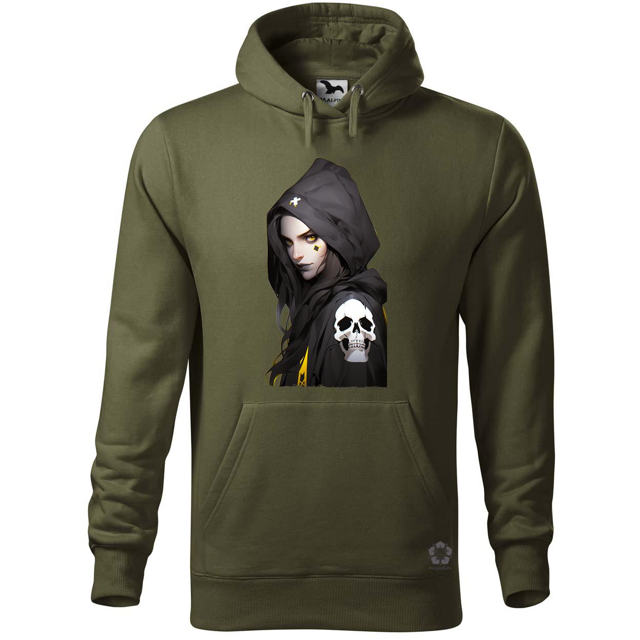 Anime lány pózol v3 egyedi  pulóver 