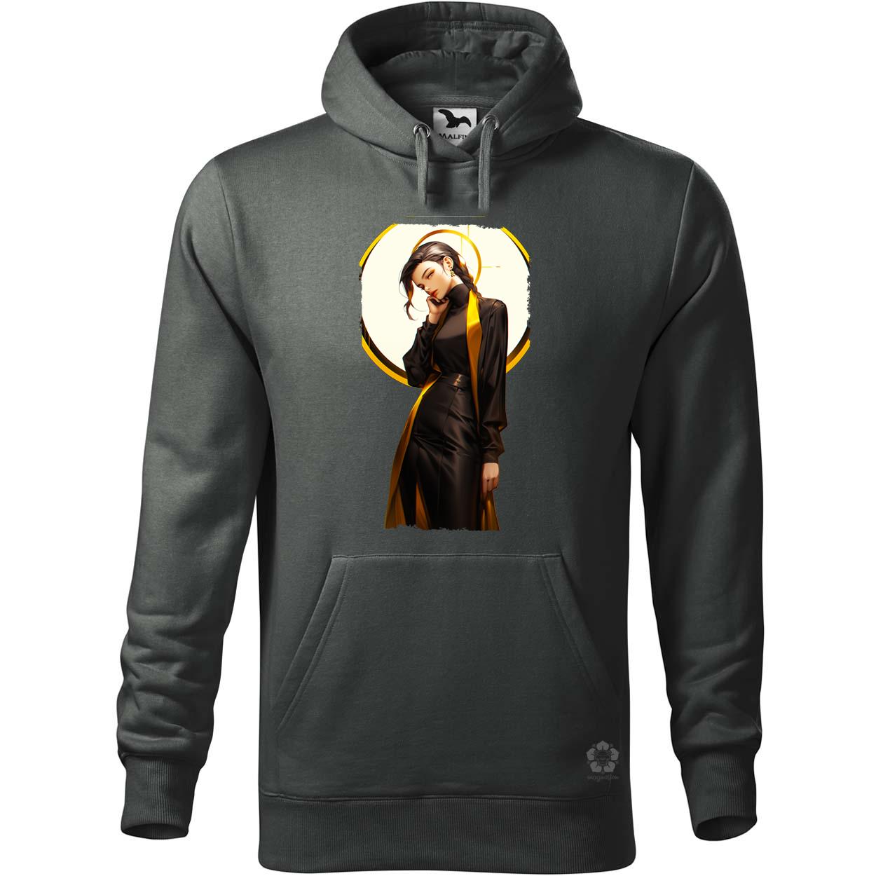 Anime lány pózol v4 egyedi  pulóver 
