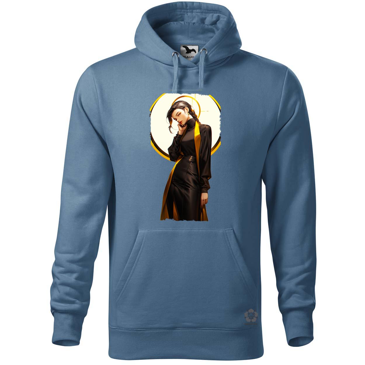 Anime lány pózol v4 egyedi  pulóver 