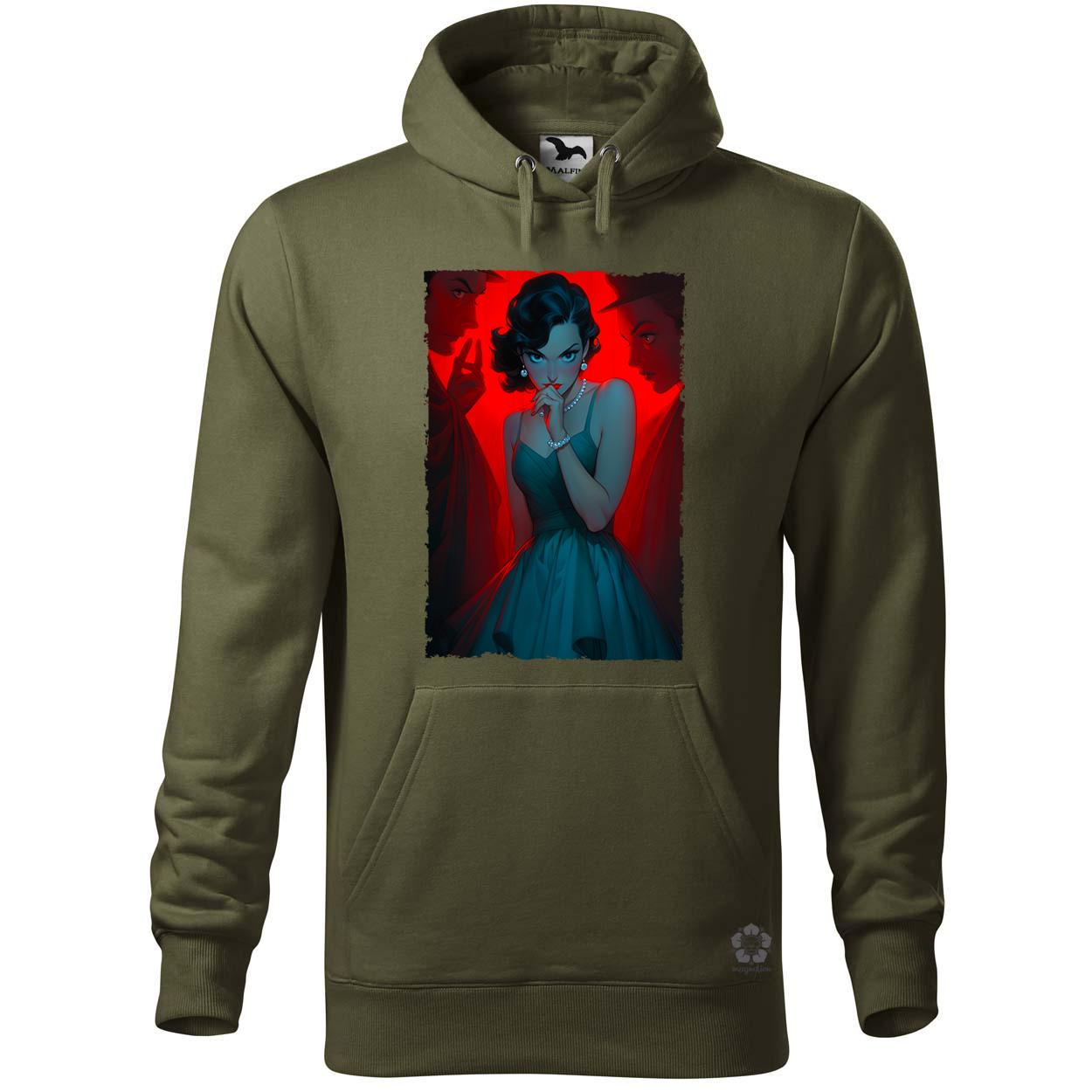 Anime lány pózol v5 egyedi  pulóver 