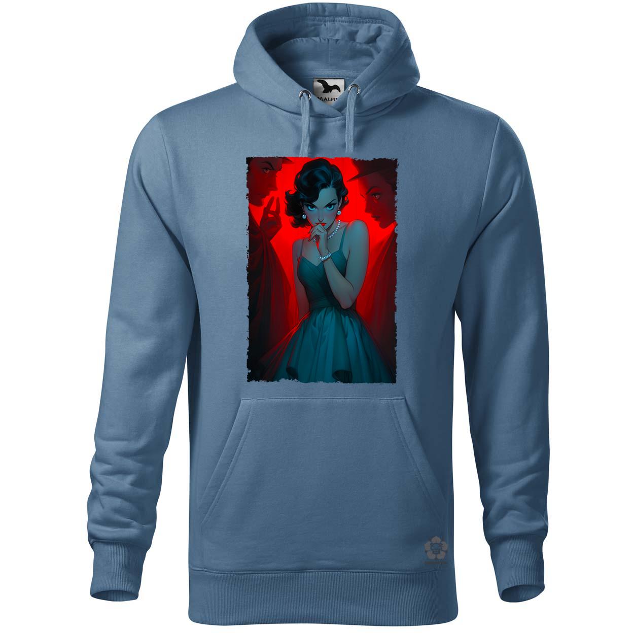 Anime lány pózol v5 egyedi  pulóver 