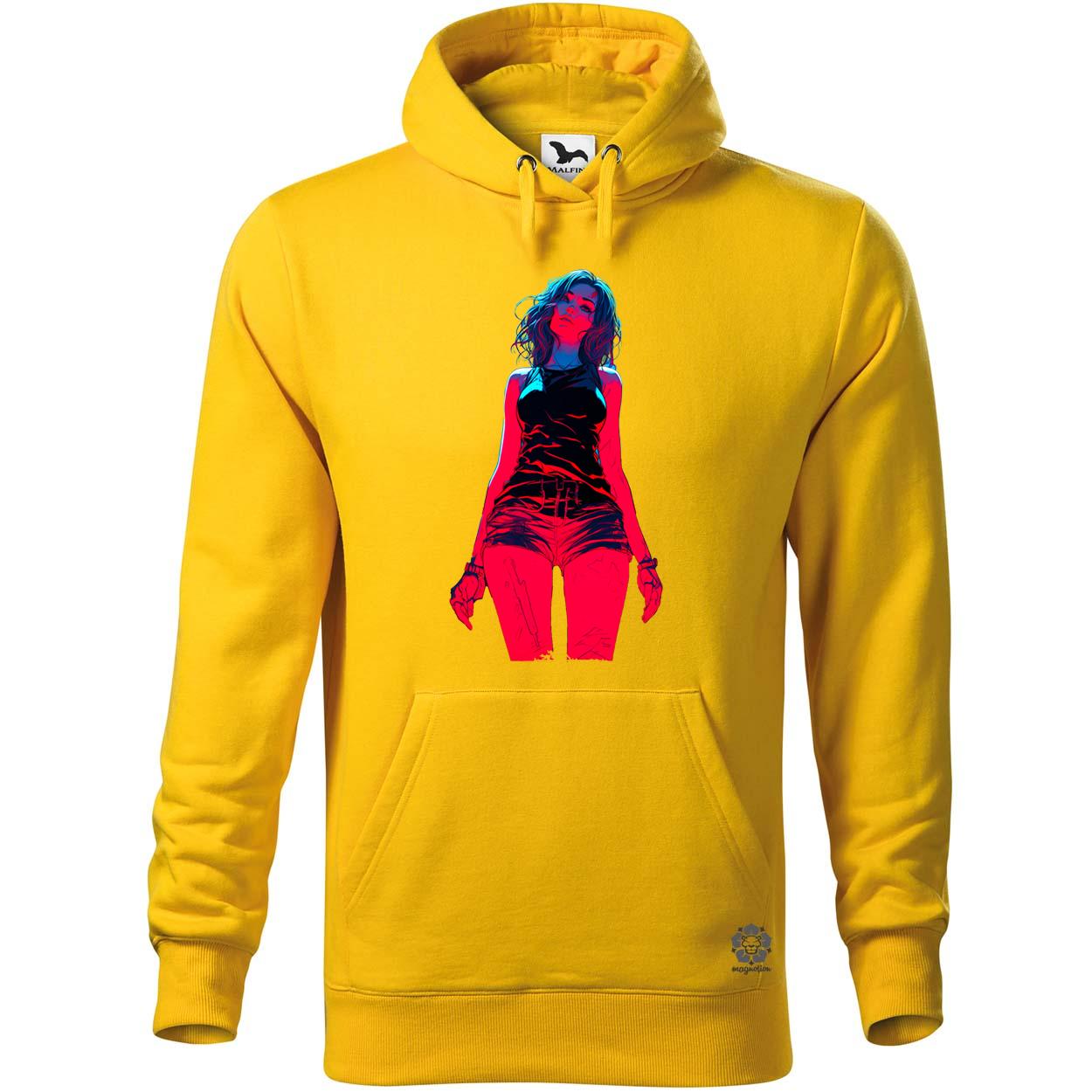 Anime lány pózol v12 egyedi  pulóver 