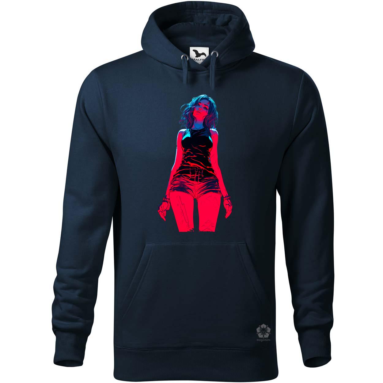 Anime lány pózol v12 egyedi  pulóver 