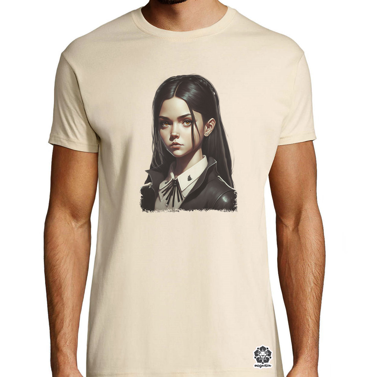 Wednesday Addams fanart v2 egyedi póló 