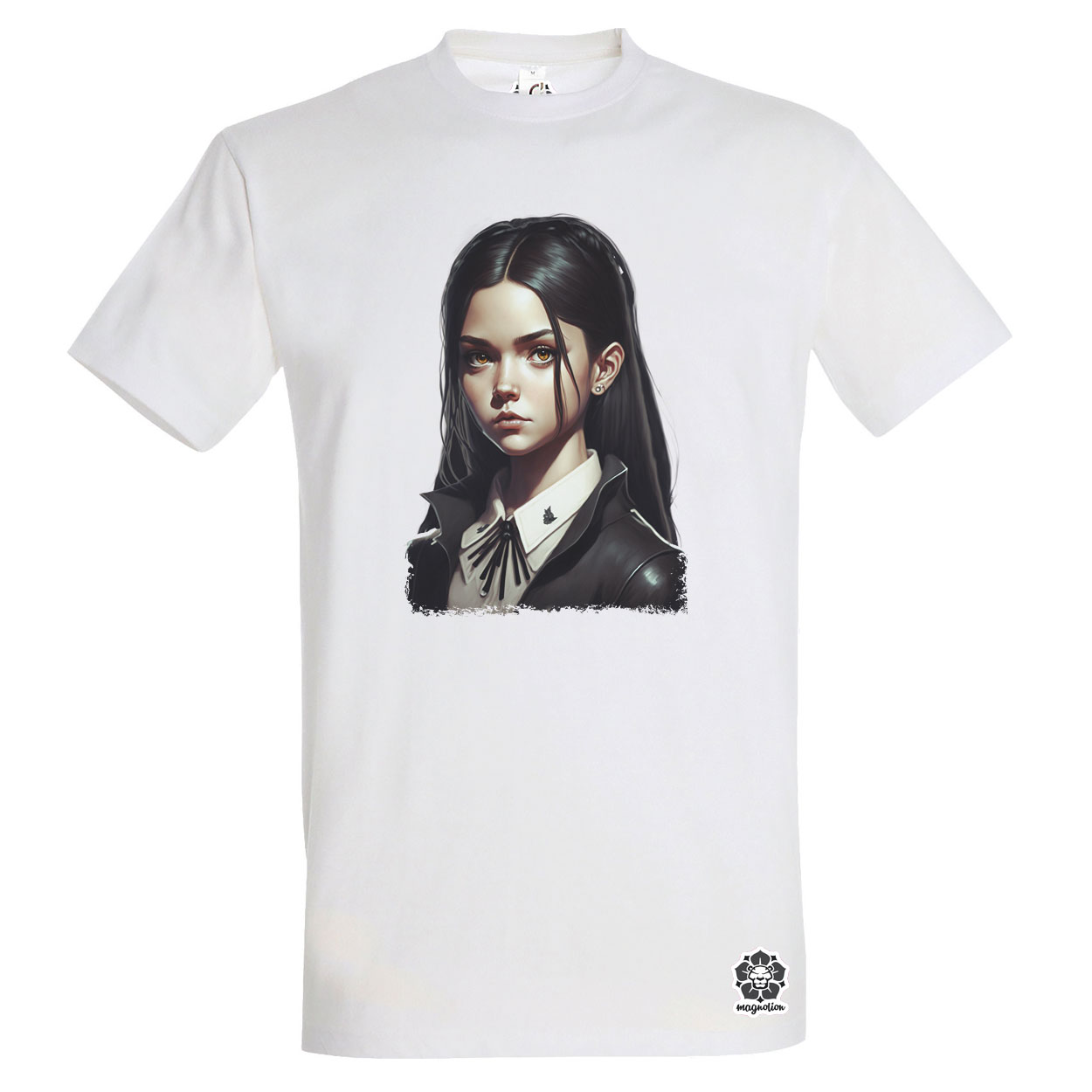 Wednesday Addams fanart v2 egyedi póló 