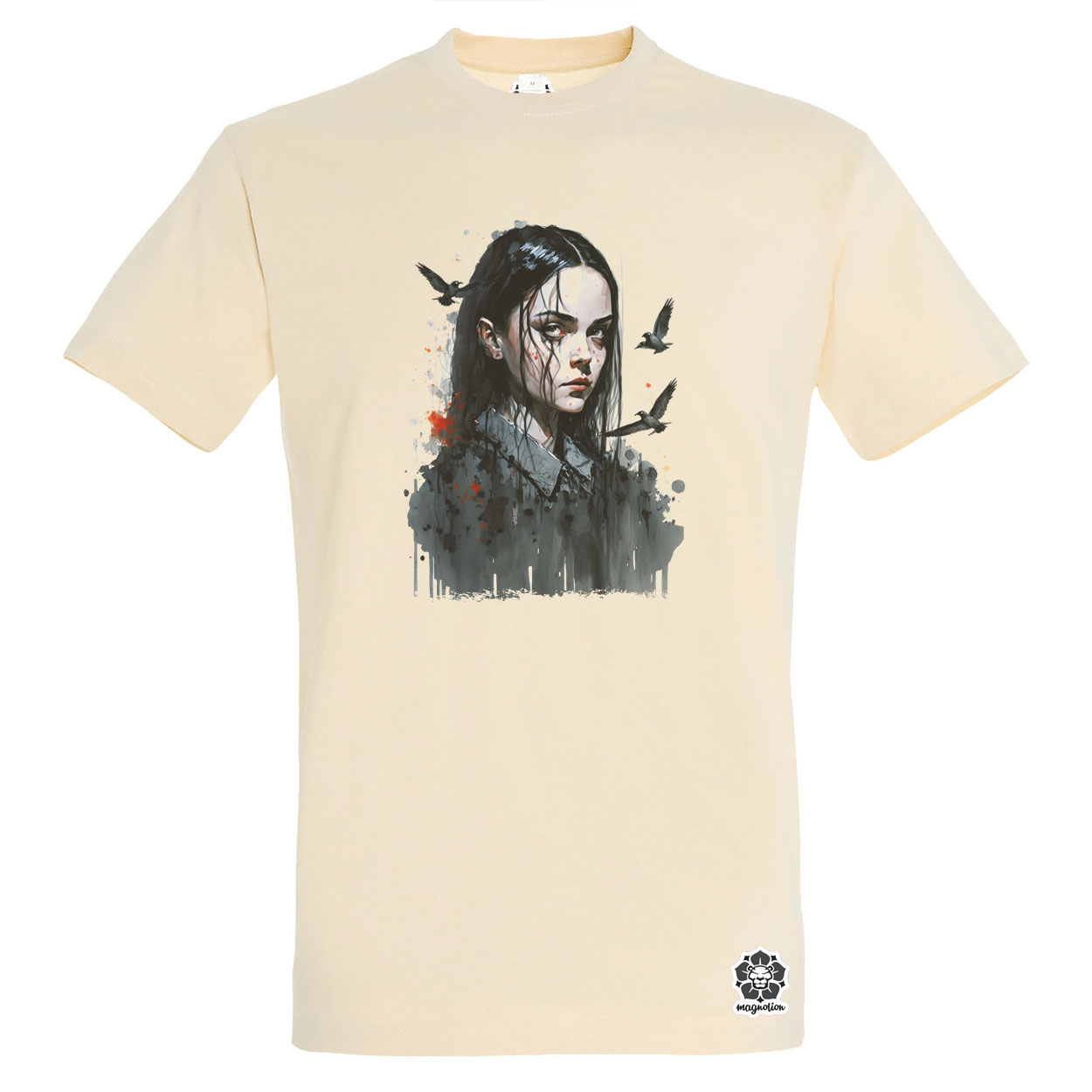 Wednesday Addams fanart v3 egyedi póló 