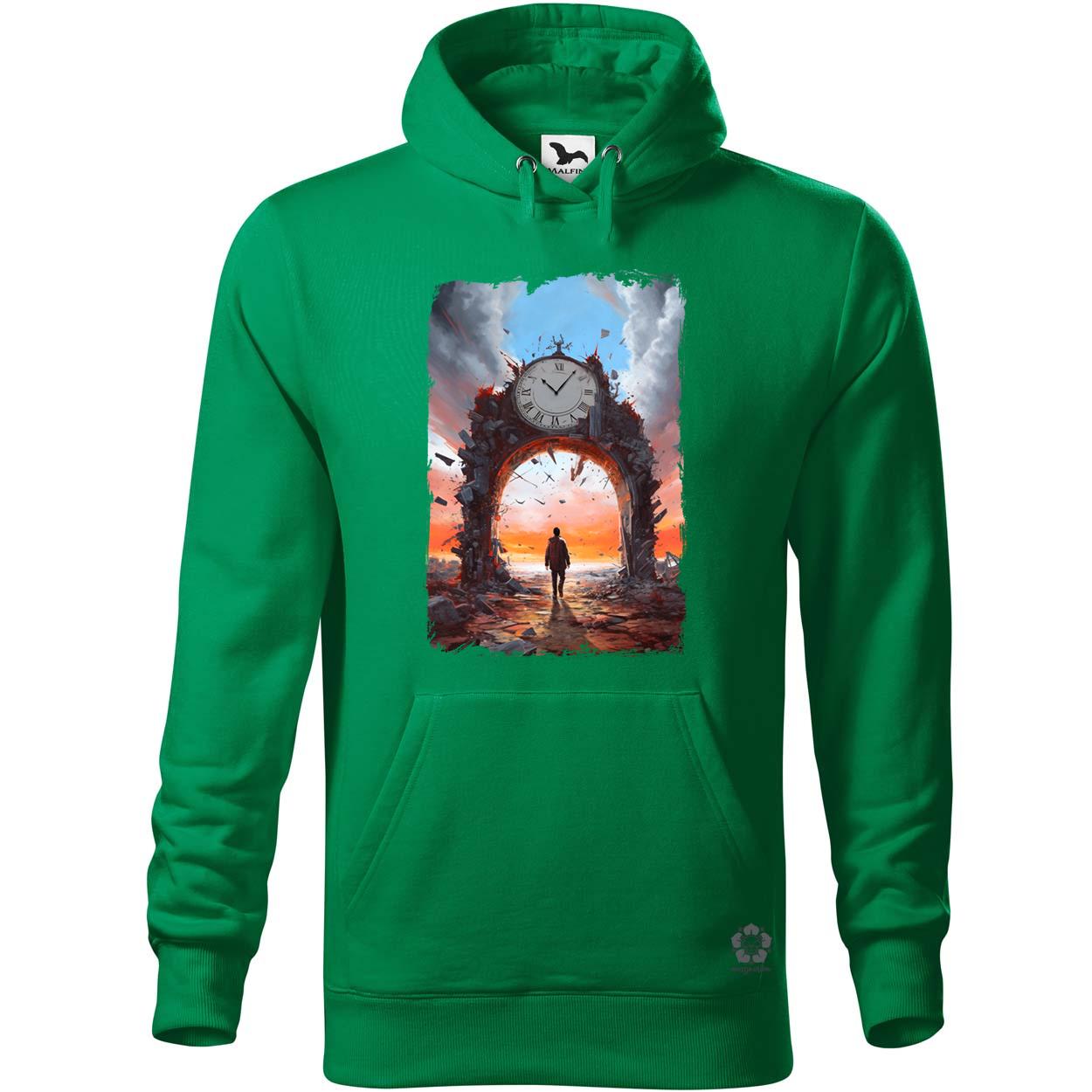 Az idő vége v8 egyedi  pulóver 