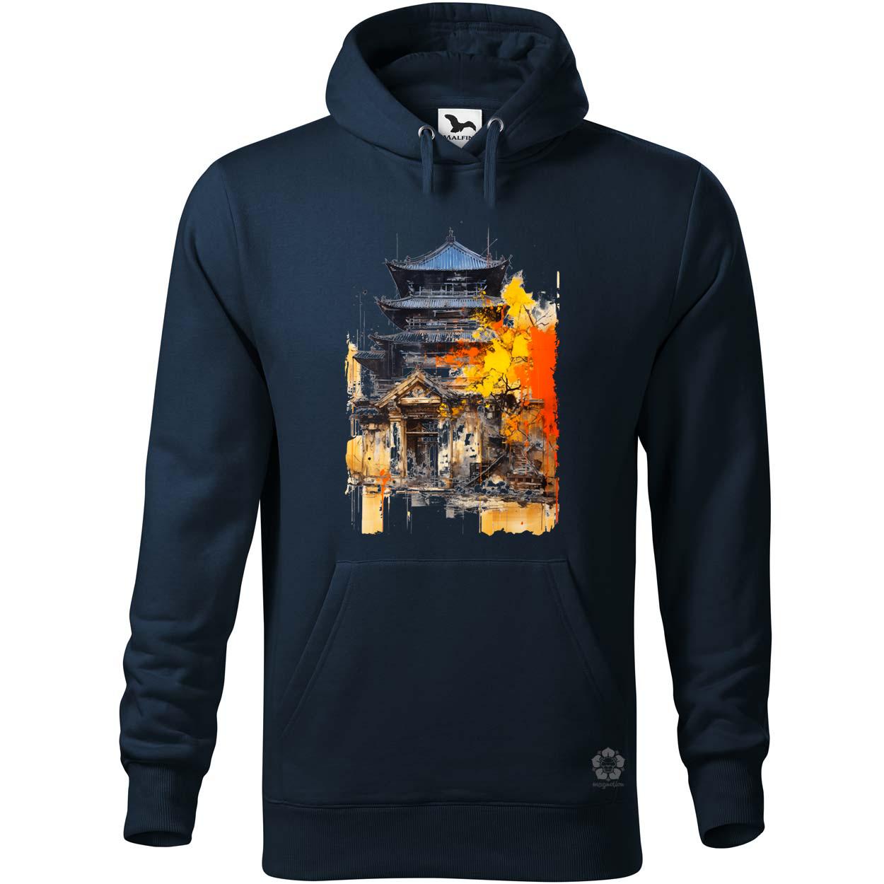 Ázsiai épület fantázia v4 egyedi  pulóver 