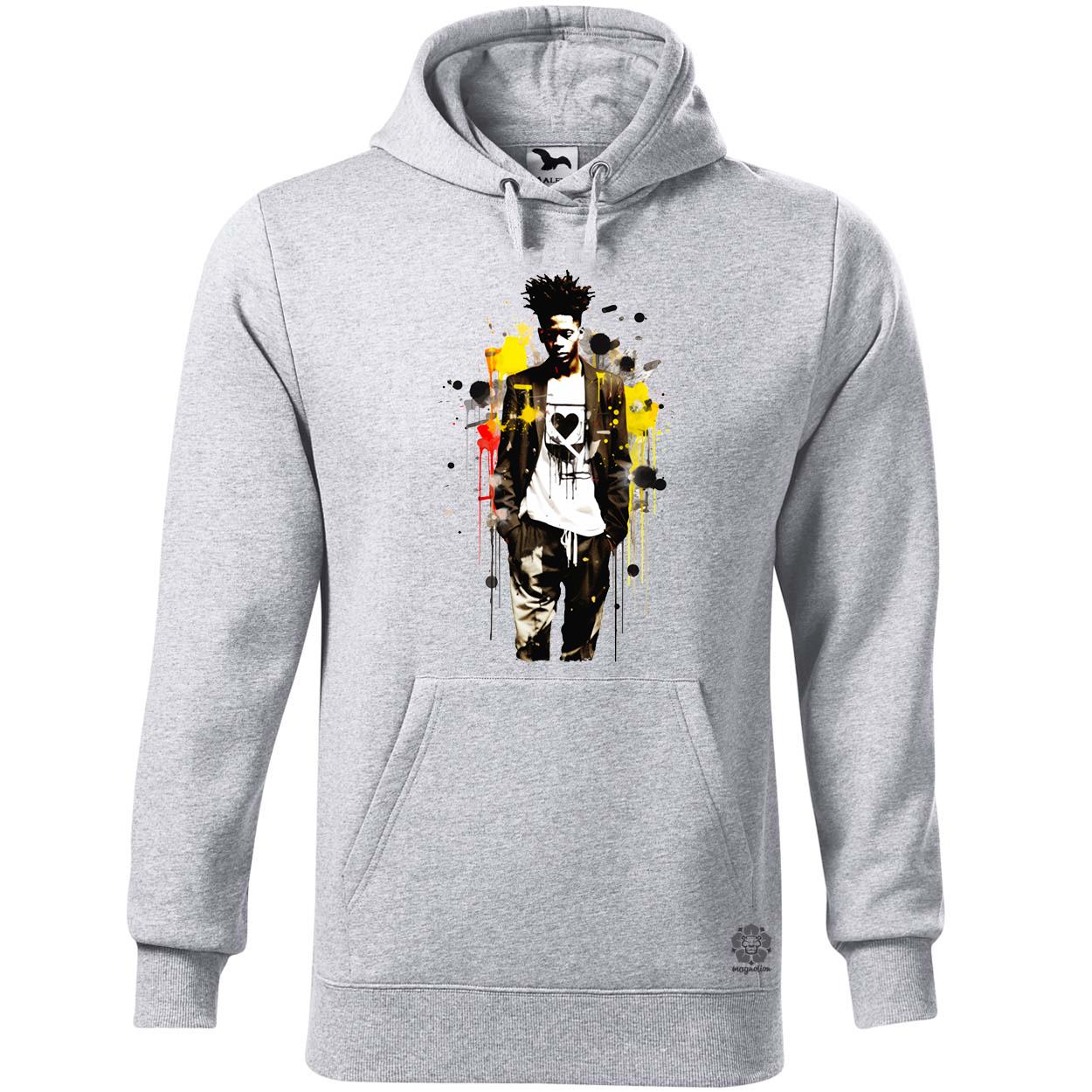 Basquiat béke és szeretet v4 egyedi  pulóver 