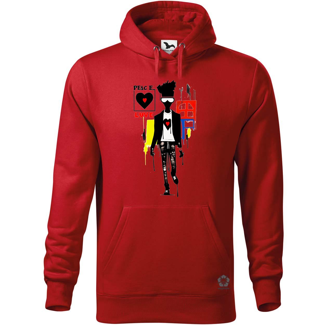 Basquiat béke és szeretet v8 egyedi  pulóver 